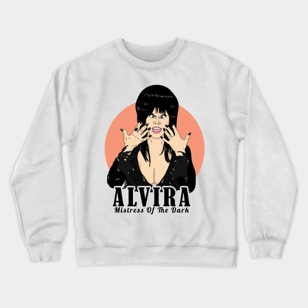 Illustrator Alvira Crewneck Sweatshirt by Pinjem Seratus